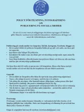 policy sociala medier
